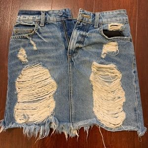 Carmar Jean skirt